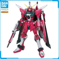 In Stock Original BANDAI GUNDAM SEED MG 1/100 JUSTICE ZGMF-X19A Model Assembled Robot Anime Figure Action Figures Toys