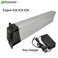 48V7.8Ah 10Ah 10.5Ah Battery for Engwe X26 X24 X20 Foldable Ebike Replacement Battery for Engwe X20 X24 X26 Electric Bicycle
