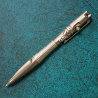 Rikeknife Titanium Multifunctional Tactical Pen TR02 Glass Breaker Pen Carry Portable Writing Self Defense Weapons Bolt Button