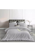 Jean Perry Jean Perry "Harley Tencel" 1600 Threadcount Jacquard Collection Bedsheet Set - Whitney - Vapour