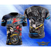 T-Shirt Yamaha RX-Z Mili (Baju Motor Sublimation) rxz 3D T Shirt