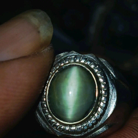 CINCIN BATU AKIK CAT EYE ASLI NATURAL KUALITAS SUPER HARGA MURAH