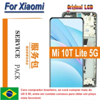 6.67''LCD for XIAOMI MI 10T Lite 5G Display Touch Screen Digitizer Assembly Repair Parts For Xiaomi mi 10t lite5g LCD