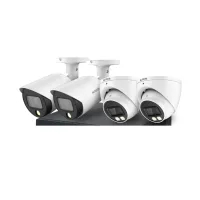 Kris Set 4 Pcs Kamera Cctv Cvi Full Color 2mp Dengan Dvr &amp; Hdd 2tb