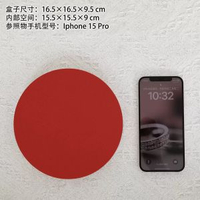 紅色圓形 牛皮紙盒 小紅書伴手禮盒烘培聖誕婚禮