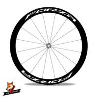 1 Pair 700c Road Disc Brake Bicycle Carbon Wheelset Sticker 24/30/38/40/50/55/60/80/88mm Bicycle Wheels Decal for 4ZA-Forza Disc