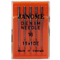 Janome Sewing Machine Needle Denim Size 16 Leather Neelle for Domestic Multifunctional Sewing Machine