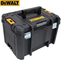 DEWALT DWST17806 TSTAK Tool Box Deep Installation And Maintenance Black Storage Case Extra Large Volume