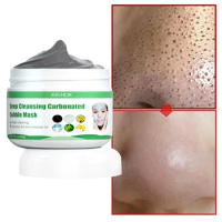 Foam Face Mask Deep Cleansing Carbonated Bubble Acne Treatment Remove Blackheads Skin Pores Shrink Clean Moisturizing Whitening