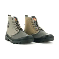 【PALLADIUM】 PAMPA SHADE 75周年 軍靴紀念系列 男女段 灰綠 77953325_FEEL9S-US5/23CM
