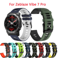 For Zeblaze Vibe 7 Pro Strap Silicone Replacement Wristband For Zeblaze Beyond 2 Stratos Btalk 2 Lite Watchband Bracelet correa