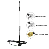 700-2700MHz 12dBi 2G 3G 4G LTE Magnetic Antenna TS9 CRC9 SMA Male Connector GSM External Router Antenna