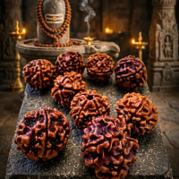 Prabanjas Rudraksha Pendant & Maalai from Nepal, India and Indonesia