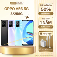 (2ND HAND) Điện thoại OPPO A56 5G, camera AI, màn hình LCD 6.5 inches