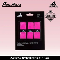 Adidas Overgrips Pink x3 Padel Racket Grips | Grip Raket Padel | Grip Raket Tenis | Grip Raket Badmi