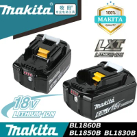 Original Makita 18v 6.0Ah Lithium ion Rechargeable Battery 18V 6000mAh drill Replacement Battery BL1860 BL1830 BL1850 BL1860B