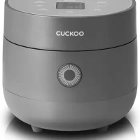 CUCKOO Micom Small Rice Cooker 10 Menu Options: White, Oatmeal, Brown, Quinoa, &amp; More, Smart Fuzzy Logic, 3 Cups / 0.75 Qts.