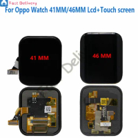 1.91" original For Oppo Watch 46mm LCD Display With Touch Screen Digitizer Sensor Panel Assembly for oppo watch 41mm lcd
