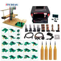 ECU Programmer For Ktag V7.020 With Red PCB BDM Frame 22pcs Adapters KTAG ECU Chip Tunning Tool with Toolbox ECU Cover Open Tool