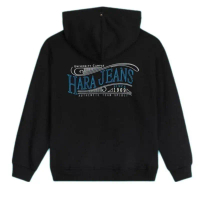 [ ส่งจากไทย] hara เสื้อกันหนาว แขนยาว มีฮู้ด  แฟชั่น สําห คุณภาพสูง เสื้อฮู้ดแขนยาว  ผ้าพิมพ์  M-3XL