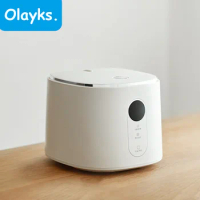 Olayks Rice Cooker 3L Multifunctional Electric Cooker Portable Household Appliance Mini Electric Rice Cooker for Cooking