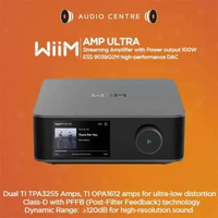 WiiM Amp Ultra Streaming Integrated Amplifier with ESS 9039Q2M DAC