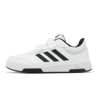 adidas 童鞋 Tensaur Sport 2.0 CF K 中童 白 黑 魔鬼氈 休閒鞋 愛迪達 GW1981