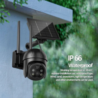 1080P 4G SIM Card PT Camera Europe Outdoor Waterproof Wireless Solar Powered Video Surveillance Home GSM CCTV Security IP Camera