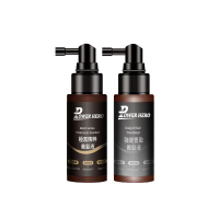 【PowerHero】養髮液x2入 (任選、60ml/瓶、強健豐盈/極黑精粹)《活絡韌髮、韌黑喚活》