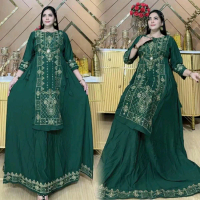 baju gamis india bordel depan blakang