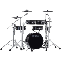 【ROLAND 樂蘭】VAD307 電子鼓+豪華配套6件組 - 鼓椅、耳機、鼓棒、譜架、鼓毯、鼓棒袋(原廠公司貨)