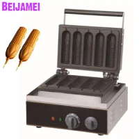 BEIJAMEI Electric Corn Crisp Maker / Waffle Corn Dog Making Machine/Commercial Waffle Stick Maker