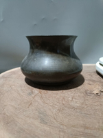 日本回流銅器銅缽建水銅爐，皮殼一流保真包老，輕微小磕碰，別的