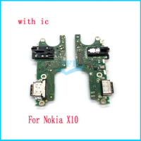 For Nokia X10 X20 USB Charging Charger Port Dock Connector Board Flex Cable Spare Parts