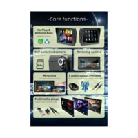 CL518-5 Inch Portable Car Stereo Wireless CarPlay with 2.5K