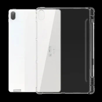 TPU For Lenovo Legion Y700 XiaoXin pad pro 11.2 11.5 12.6 XiaoXin pad 11 Plus 11 Silicone Airbag Transparent Cover Pen Slot
