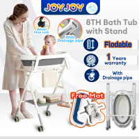 Free Drain/Foldable Baby Bath Tub With Stand Baby Bath Tub Baby Bath Brush Baby Bath Support Baby Sh