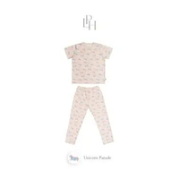 Little Palmerhaus - [UPSIZE] TENCEL™ Kids Short Sleeved Pajamas 1.0 (Piyama Tencel Anak Lengan Pende