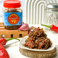 Sambal Meledak - Ikan Asap Roa Ria