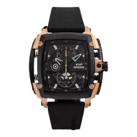 Expedition Expedition 3008 Rosegold Karet Hitam Cowok