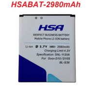 BL-G36 2980mAh Battery for DOOV D10 D10S 5" Explay HD Quad 3G