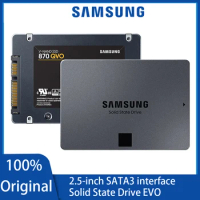 Samsung SSD SATA 2.5 inch, 1 TB, 500GB, 250GB, solid state drive, high speed storage disk 870qvo 4T 2T for laptop and desktop