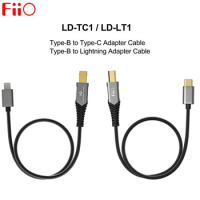 Fiio LD-TC1/LD-LT1 USB Type-B to Type-C/Lightning Adapter Cable For FIIO K9 PRO/K5 Pro/ SMSL / Topping DAC