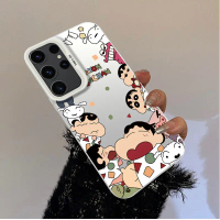 Ôp Điện Thoại Lưng SamsungS23ULTRA  case Crayon Shin-chan Gia đình hội tụ Phong cách dễ thương Bảo v
