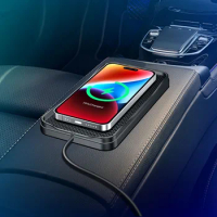 15W Wireless Charger Car Fast Charging Pad for iPhone 14 13 12 11 Pro Xs Max X XR 8 Plus Ulefone Doogee Samsung Note 9 Note S23