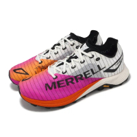 【MERRELL】越野跑鞋 MTL Long Sky 2 Matryx 男鞋 白 粉 高回彈 抓地 機能網布 郊山(ML068059)