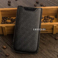 A2 Custom-Made Genuine Leather Sleeve Holder Case for Apple iPhone X XS
