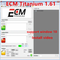 Hot sell For KTAG and KESS V2 ECM TITANIUM 1.61 With 18259+ Driver ECM 26000 Drivers