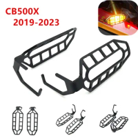 For Honda CB400X CB400F CB500X CB500F R CB650R CRF1100L 2019 2020 2021Front Rear Turn Signal Light Protection Shield Guard Cover