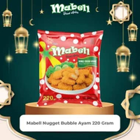 Mabell Crispy Bubble Nugget 220g Nugget Crispy dengan Sensasi Garing Maksimal